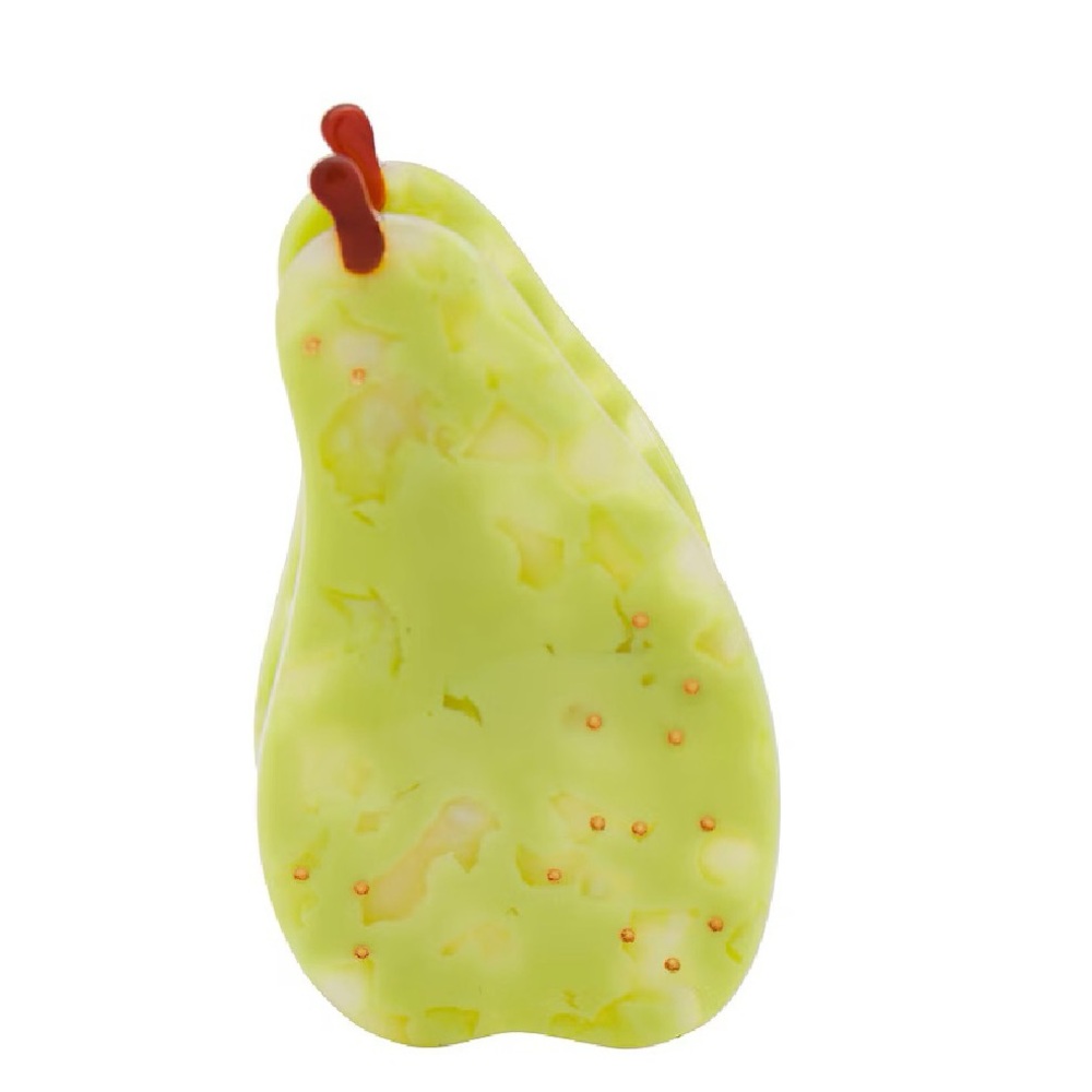 Pear hair clip